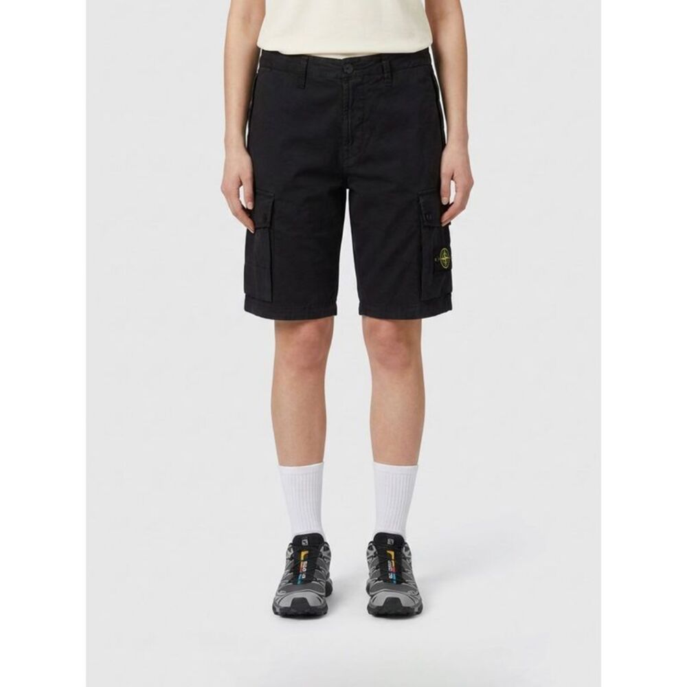 Stone Island Shorts Men Black